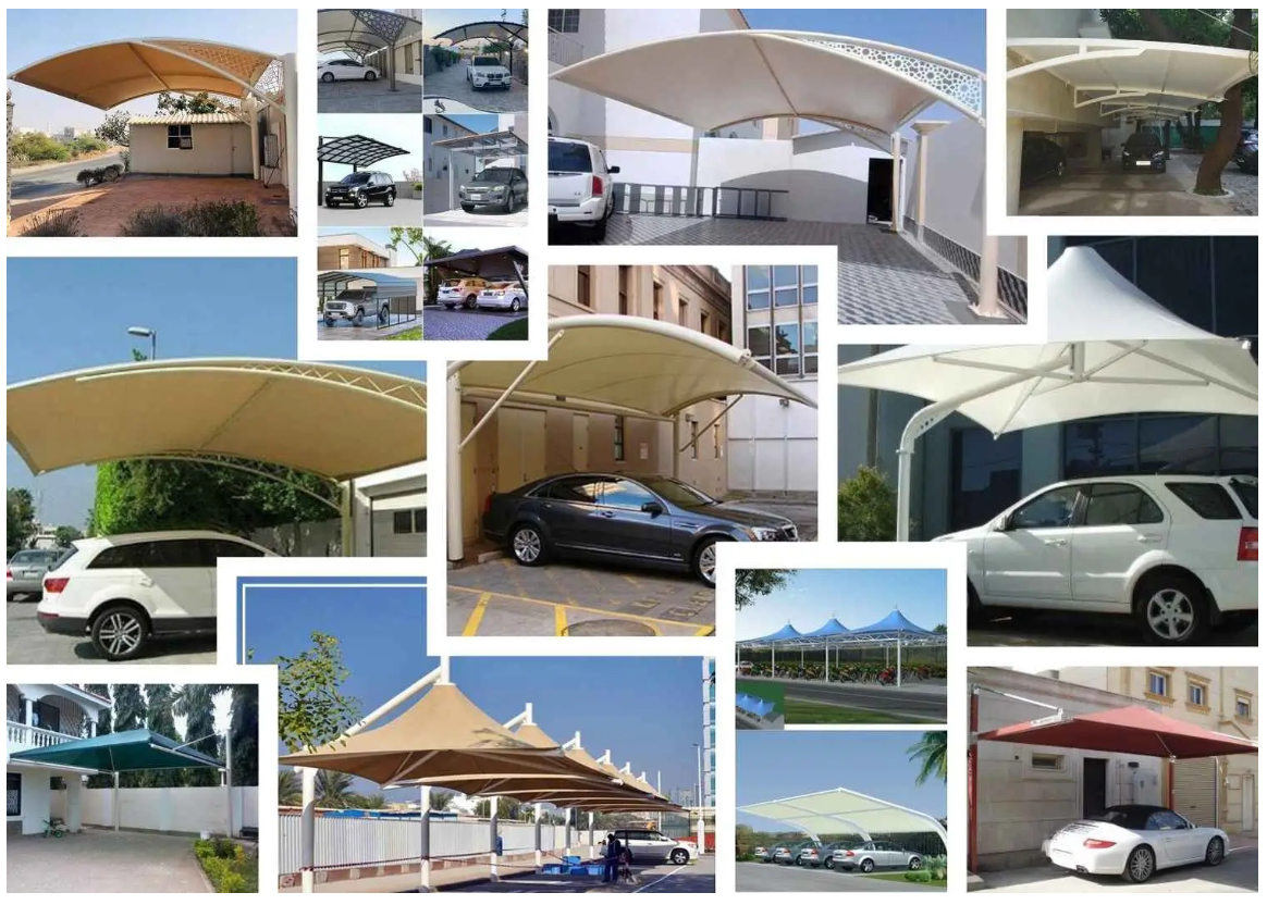 Parking shades in Dubai